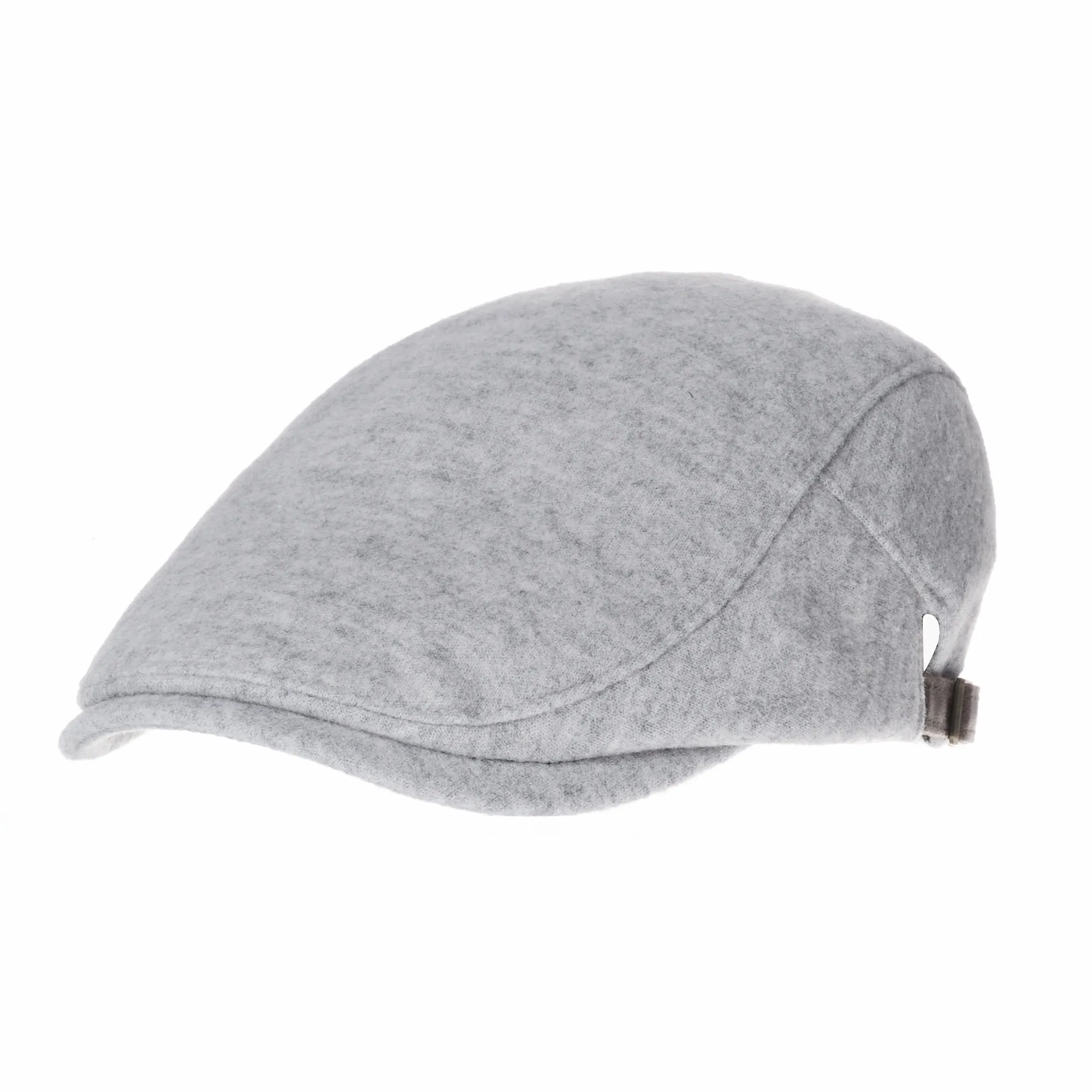 Wool Soft Melange Simple Newsboy Hat Flat Cap SL3126