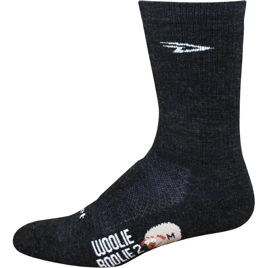 Woolie Boolie Bike Socks - Black