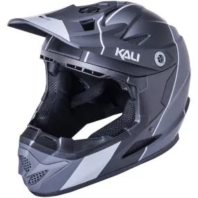 Zoka Stripe Full-Face Mountain Bike Helmet - Gray